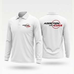 Addiction Pastor White T-Shirt LS