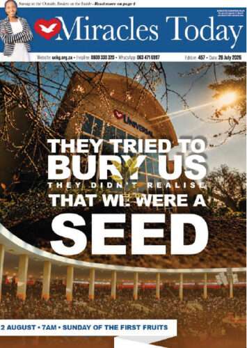Miracles Today 457 - They tried to bury us, they didn't realise that we were a seed banner for Sunday of the First Fruits